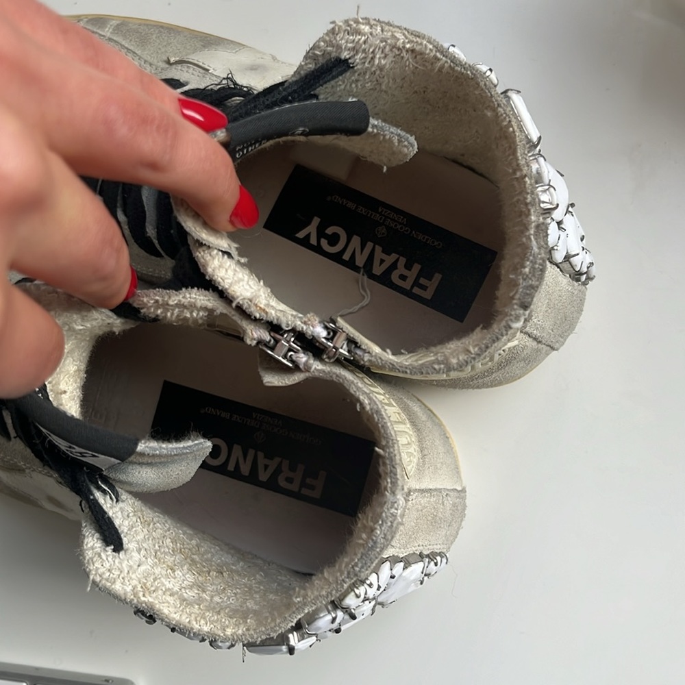 Golden Goose High Top Francy Sneakers - Picture 4 of 6